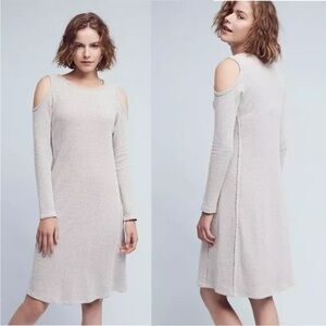 Anthropologie Sol Los Angeles Open Shoulder Dress